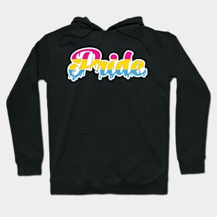 Pansexual Pride Drip Hoodie